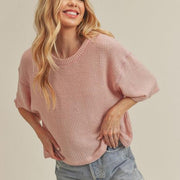 Tallulah Waffle Knit Top