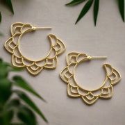 Lace Flower Earrings | 2 Colors