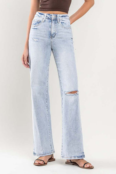 90's, straight jean, distressed, light wash, denim, high waist, light blue, wide leg, women's jeans, vici, red dress, zara, forever 21, zoco, shop zoco, buckle, denim, bohme, jessa kae, rachel parcell, rachel parcel, levis, levi, levi's 