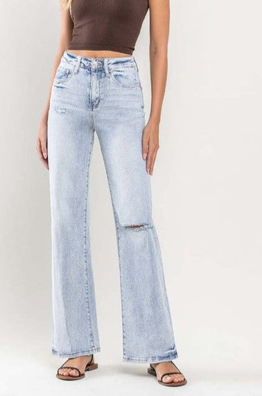 90's, straight jean, distressed, light wash, denim, high waist, light blue, wide leg, women's jeans, vici, red dress, zara, forever 21, zoco, shop zoco, buckle, denim, bohme, jessa kae, rachel parcell, rachel parcel, levis, levi, levi's 