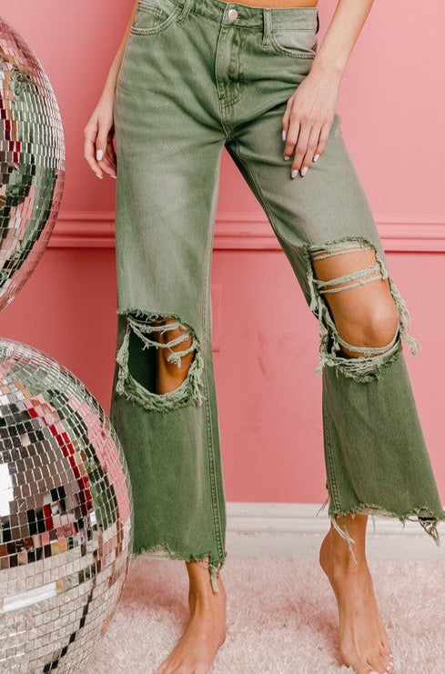 olive, green, jeans, denim, cropped, distressed, ripped, knee, levi, levis, vici, vici collection, red dress, shop red dress, zara, forever 21, zoco, shop zoco, bohme, jessa kae, rachel parcell, rachel parcel, mod boutique, baltic born, ivy city co, shop stevie, altard state, altar'd,