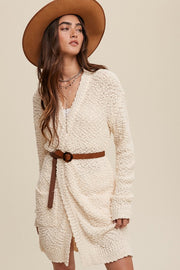 Fall In Love Knit Popcorn Cardigan