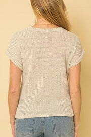 Falling For You Sweater Top