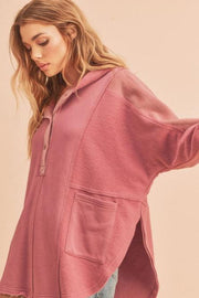 Dove Hem Oversized Pullover