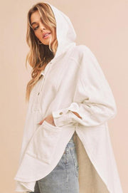 Dove Hem Oversized Pullover