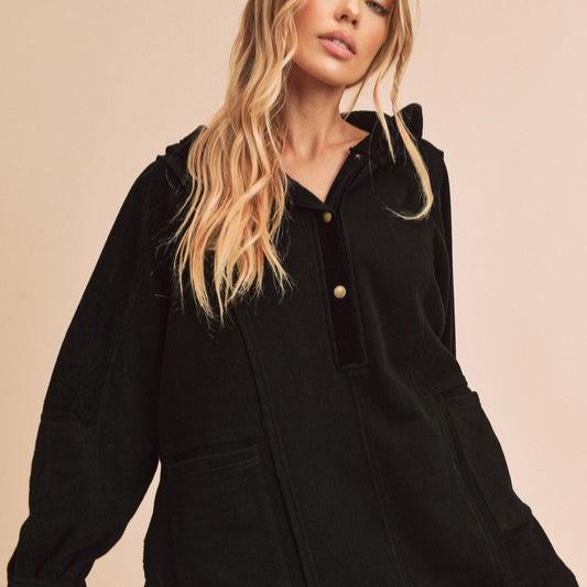 Dove Hem Oversized Pullover