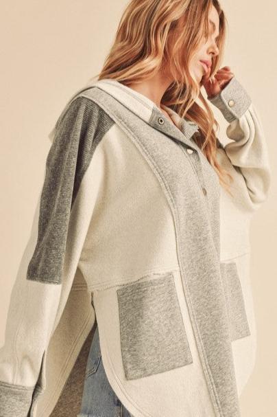 Dove Hem Oversized Pullover