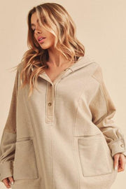 Dove Hem Oversized Pullover