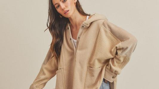 Dove Hem Oversized Pullover