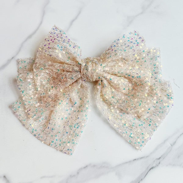 Shimmer Hair Bow