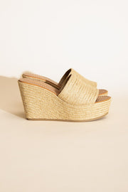 Sand Wedge Platform Heels