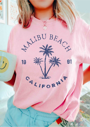 Malibu Beach Graphic Tee