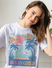 Stay Wild Ocean Child Graphic Tee