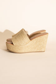 Sand Wedge Platform Heels