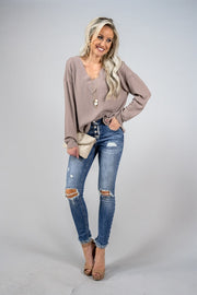 Cashmere Hacci Waffle Top | 7 Colors