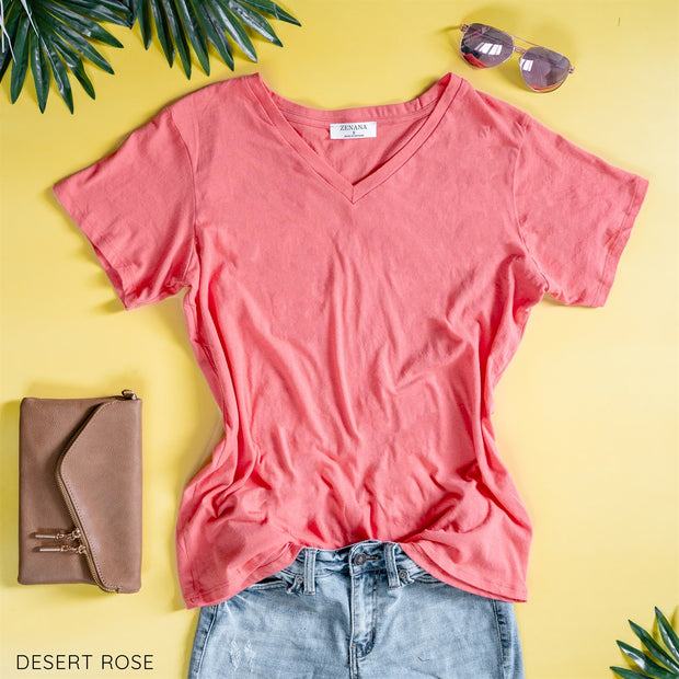 Essential Boyfriend V Neck | 21 Colors