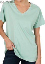 Essential Boyfriend V Neck | 21 Colors