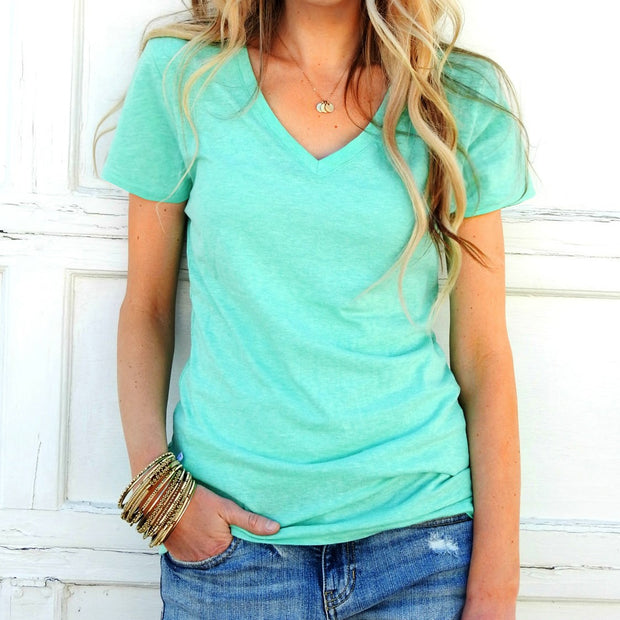 Essential Boyfriend V Neck | 21 Colors