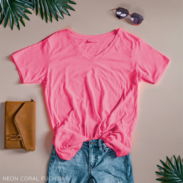 Essential Boyfriend V Neck | 21 Colors