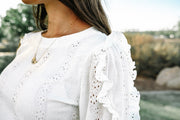 River Eyelet Top | 2 Colors
