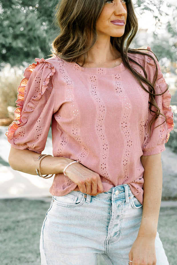 River Eyelet Top | 2 Colors
