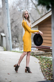 New Day Dress | Mustard